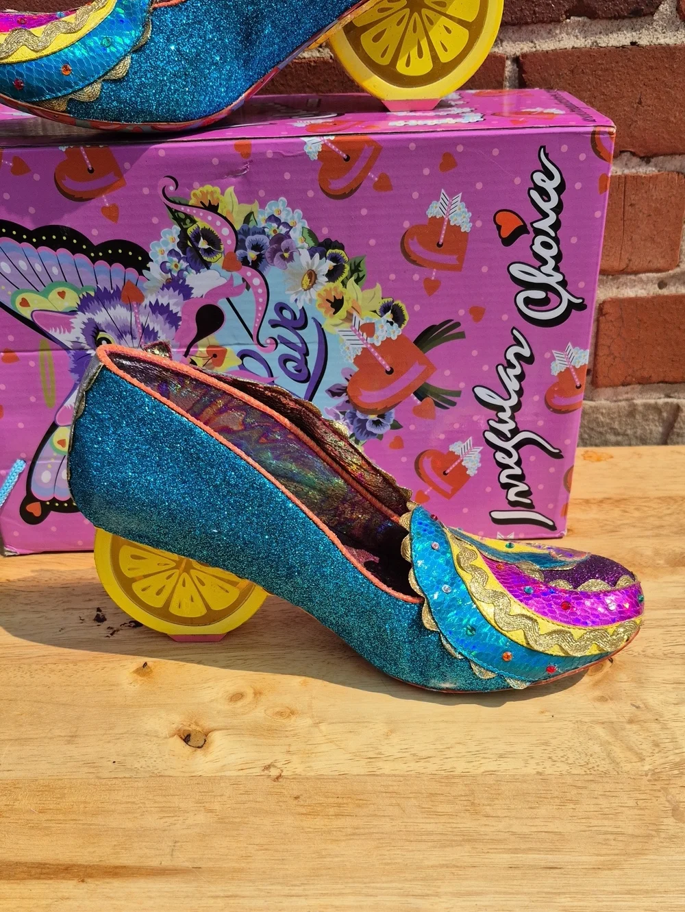 Irregular Choice Sunshine Splash Size 41 Heels